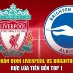 Nhận Định Liverpool Vs Brighton - Rực Lửa Tiến Đến Top 1